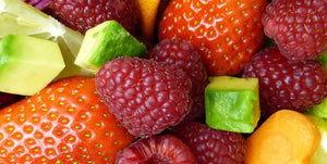 Does applying fresh fruits and vegetables to the skin work the same as applying skin care products?